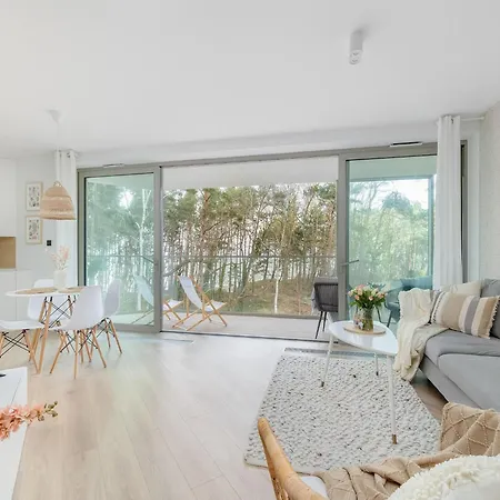 Apartment In Pobierowo With Sea View, Cleaning Included Lägenhet Pobierowo